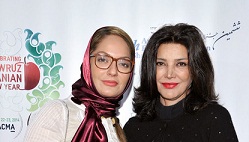 عکس مهناز افشار در کنار بازیگر ضد ایرانی